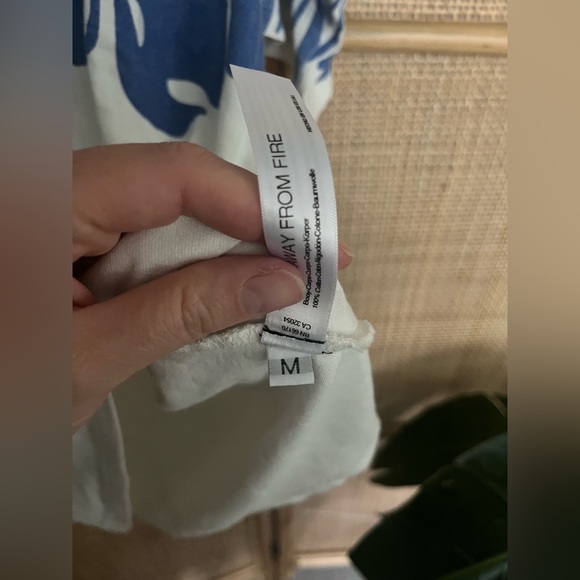 Free People The Bureau Hibiscus Oversized Tee - Picture 9 of 9